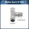 RATCHROLL Push to Connect Air Fittings 5/8" t Type Air