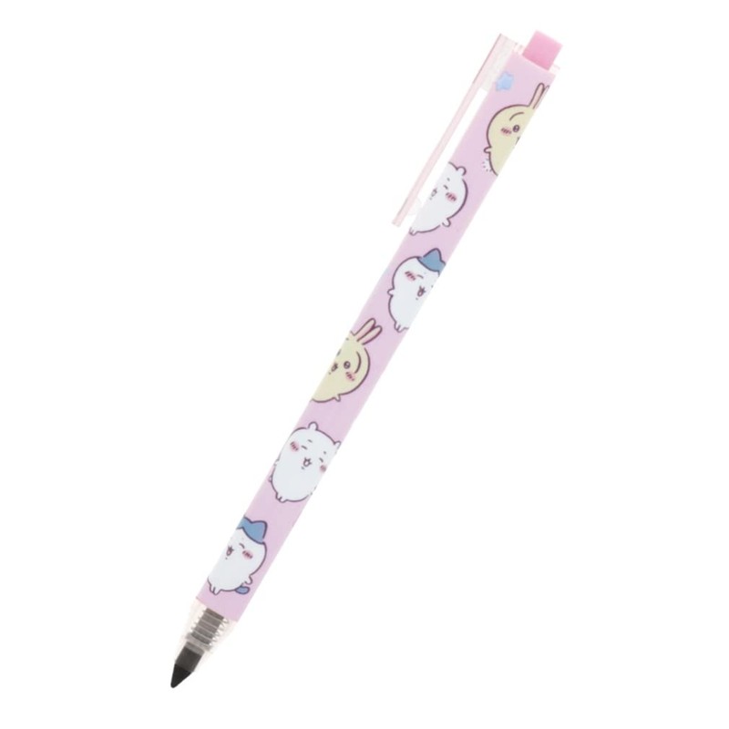 Sunstar Stationery Chiikawa Pencil Metal Pencil Metasil Knock Pink S4482921