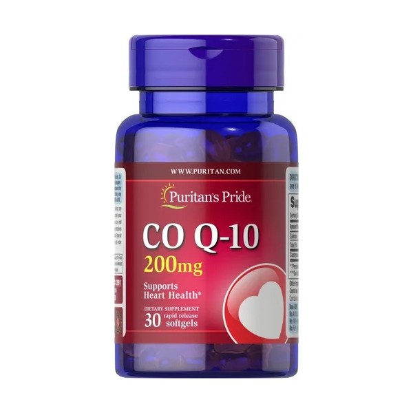 Puritans Pride Q-sorb Co Q-10 200 mg 30 cápsulas blandas