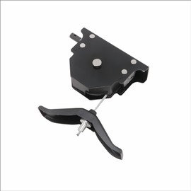 LC159056/159056 Spare Tire Hoist, Spare Tire Winch Carrier, Compatible with RVs Trailers Trucks Motorhomes, Spare Tyre Holder with Offset Cable, Spare Wheel Towing Winch, Spare Tire Lift Assembly