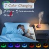 Aromatherapy Essential Oil Diffuser, 300ml Air Diffuser Humidifier with 7