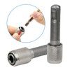 2 Pcs SDS Bit Adapter Hex Socket Drill Holder Converter