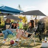 Beach Sun Umbrella Replacement Canopy, UPF 50+, 38 × 39
