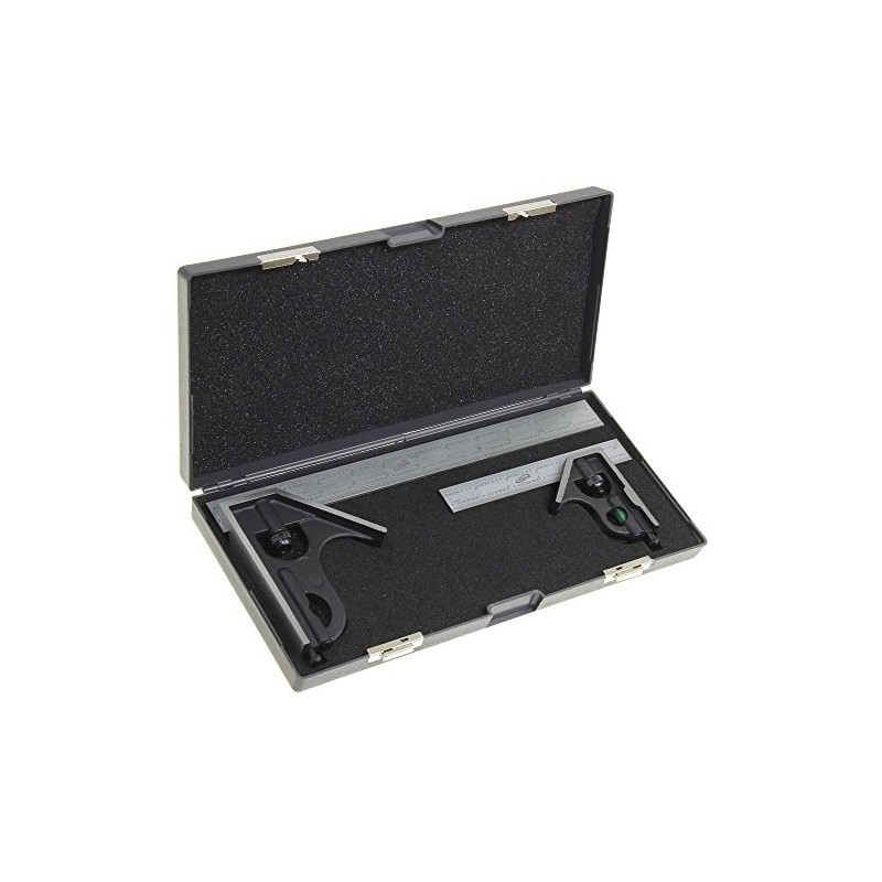iGaging Combination Square Set 6" & 12" 4R Steel Blade
