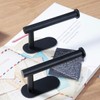 2 Pack Adhesive Curtain Holdbacks, No Drill Metal Curtain Tie