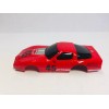 TYCO RARE CORVETTE CHALLENGE BODY RED / Silver #45 ~
