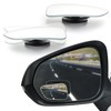 LivTee Blind Spot Car Mirror, HD Glass Frameless Convex Side