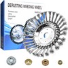 Unbreakable Steel Wire Rotary Brush Cutter Trimmer Head,8 Inch