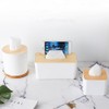 DEWIN Plastic Tissue Box, Tissue Holder Storage Organizer with Removable