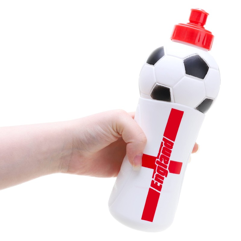 Toyland® England Design Football Water Bottle - Euros & World