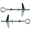 M6 x 80mm Butterfly Anchors Spring Toggles with Closed Hook