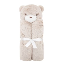 Cartoon Animal Sleeping Blanket for Kids Baby Cozy Fleece Wrapping Blanket