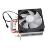 CPU Cooler Dual Heat Pipe 48CFM DC12V Quiet Operation Hydraulic