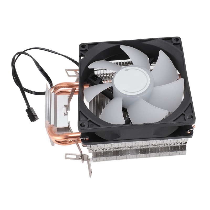 CPU Cooler Dual Heat Pipe 48CFM DC12V Quiet Operation Hydraulic