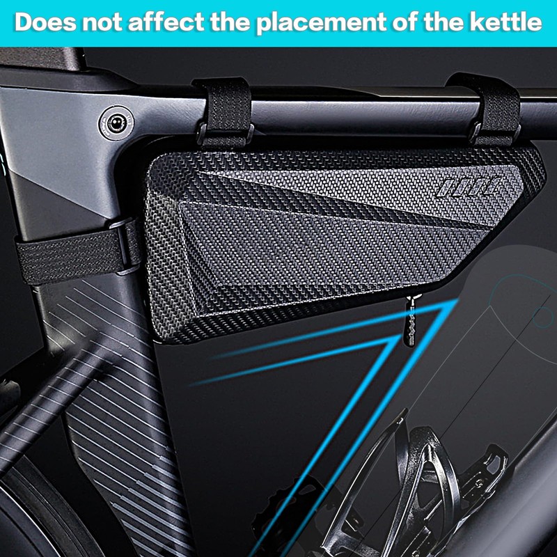 RAPIDSKY Bicycle Hard Case Triangle Tube Package Motorcycle Rear Package