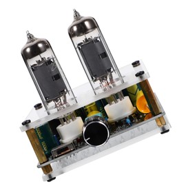 IWOWHERO Vacuum Preamp Tube Amplifier for Hi Fi Sound System DIY Home Theater Preamplifier Board Distortion Compatible with Easy Installation