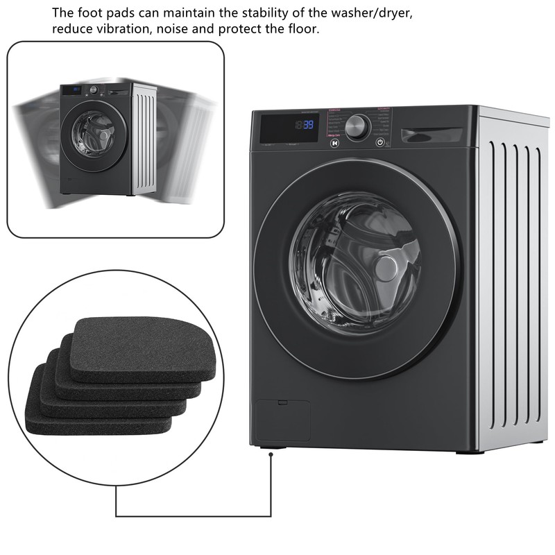 16 PCS Washing Machine Anti Vibration Foot Pads