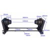 VORTRIDINO DTF Roll Film Holder for A3 A4 DTF Printer,