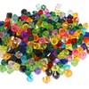 400 Plastic Beads, Acrylic Beads, Plastic, 8 mm, Bicone Colourful