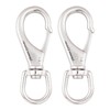 SHONAN Large Stainless Steel Swivel Snap Hooks, 2 Pack 4.6