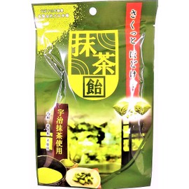 Daimaru Honpo Crunchy Unravel Matcha Candy 1.6 oz (47 g) x 10 Bags