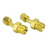 SÜA - Regulator/Torch to Hose Adaptors ''A'' 3/8''-24 to ''B''