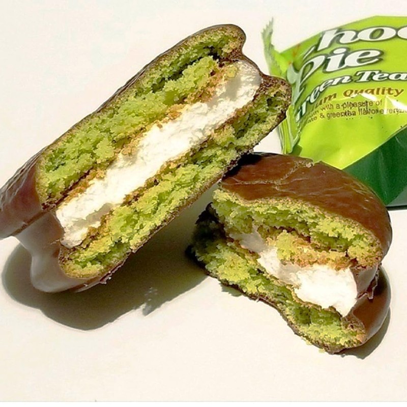 Combo - Banana Choco Pie and Green Tea Choco Pie