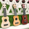Toddmomy Kids Musical Instruments 1pc Wooden Kids Ukulele Toy Toddler