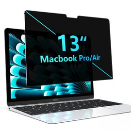 JEHOO Privacy Filter for MacBook Pro 13 Inch (2016-2022, M1, M2) & MacBook Air 13 (2018-2021, M1), Removable MacBook Pro/Air 13 Inch Laptop Privacy Screen Protector Privacy Screen for Screen