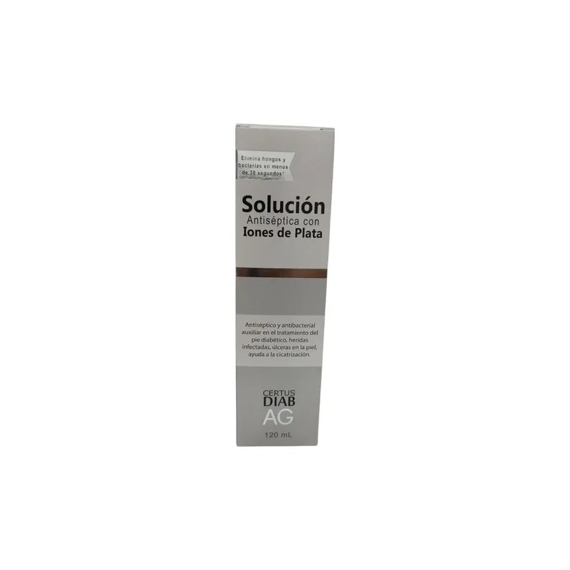 Solucion Curacion Iones De Plata 120ml1 Pza