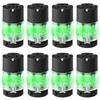 Yomiuwo 8 Pack Lighted Extension Cord Replacement Ends15 Amp 125