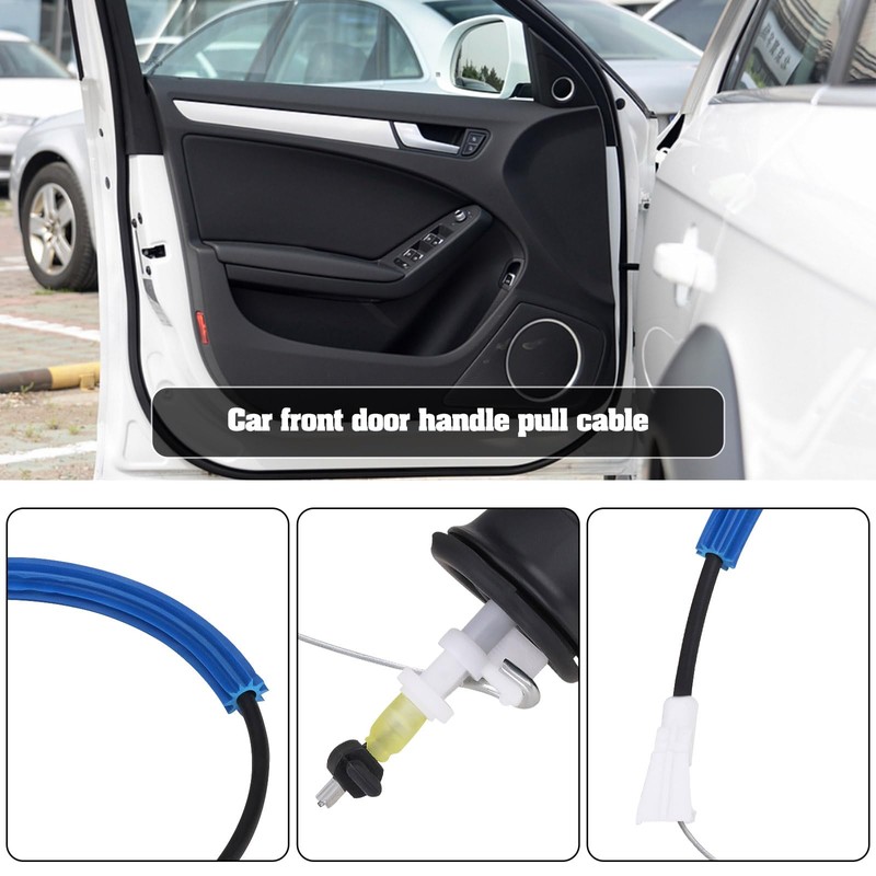 EMSea Car Door Lock Exterior Handle Release Cable Front Door