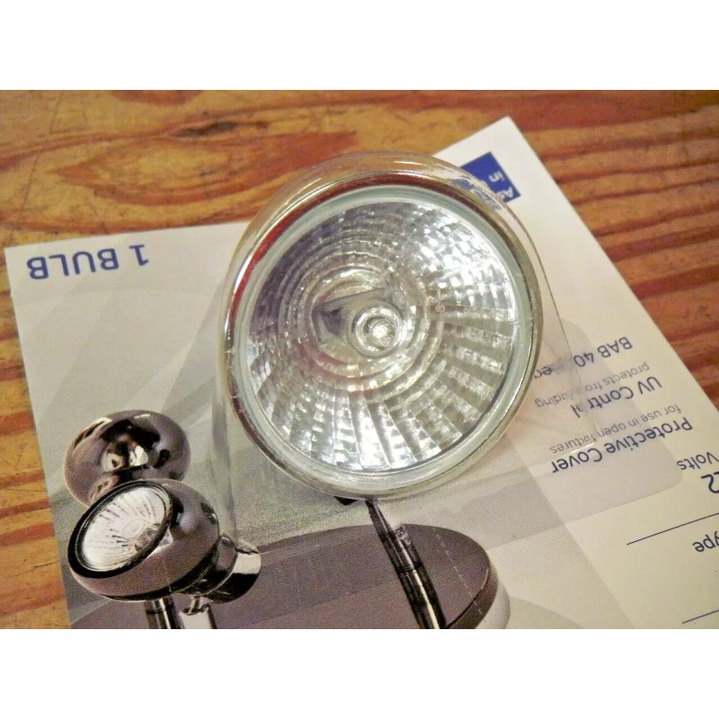 GE Halogen 20w Mr16 BAB/CG 12 Volts Floodlamp Qty=2 per