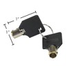 Vestil PARK-P-108-FD-KEY Factory Fabricated Pair of Replacement Keys for Park-P