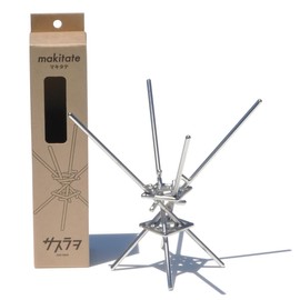 Saslaw Makitate (Medium) Bonfire Goods Compact Firewood Stand for Bonfire Bonfire Stand Stainless Steel Camping Outdoor