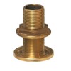 TH Bronze Standard Length Through-Hull with Nut, NPS Thread