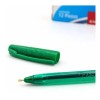 Bolígrafo Azor Pinpoint Verde Punto Aguja 0.7mm 12pzs