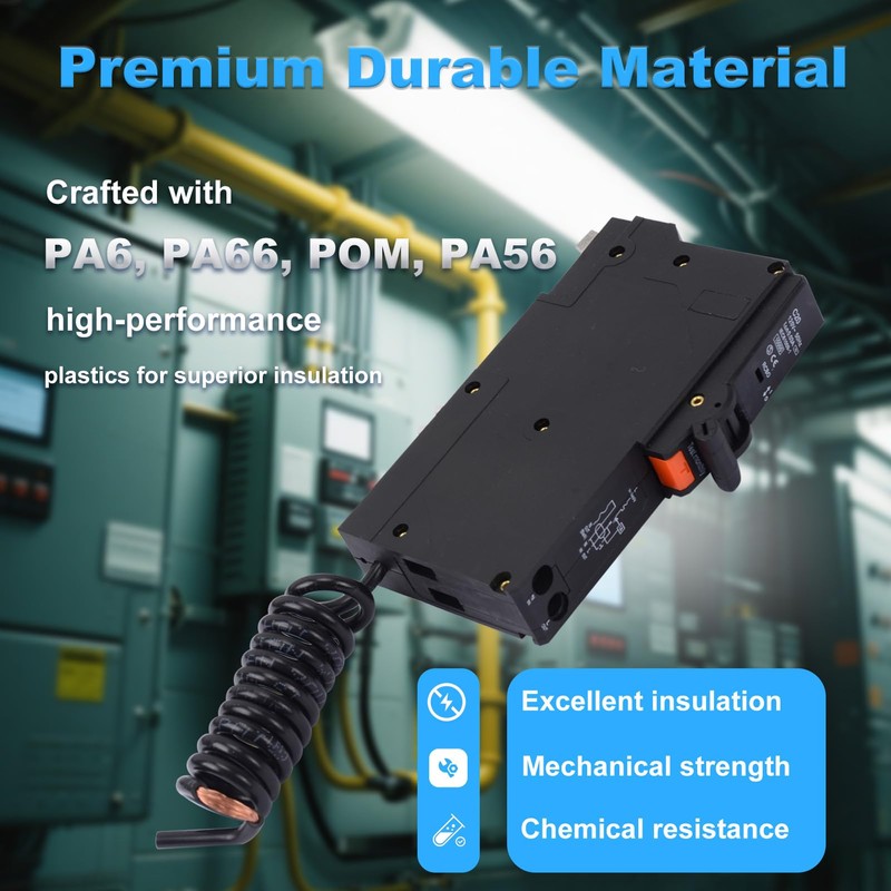 120V 20A RCBO, Residual Current Circuit Breaker with Overload and