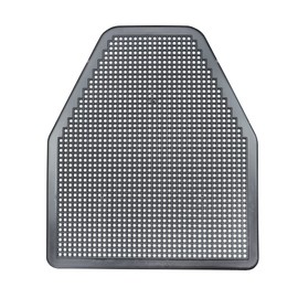 Black Urinal Mat (Pack of 6)