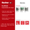 fischer DuoBlade Self Drilling Plasterboard Fixing Strong Dowels for Easy