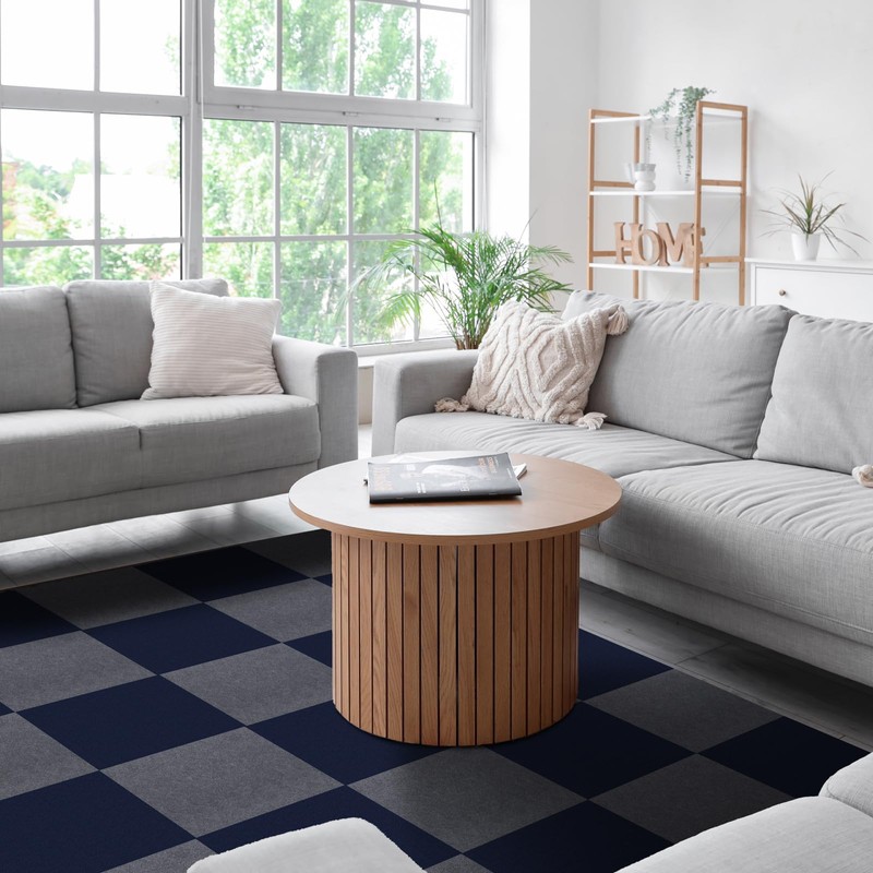 Peel & Stick Carpet Tiles 12x12 Inch - Premium Self-Adhesive
