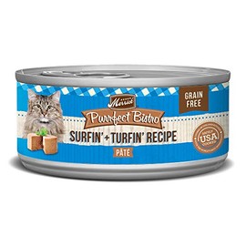Merrick Purrfect Bistro Grain Free, 5.5 oz, Surf and Turf - Pack of 24