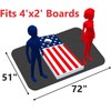 2 Cornhole Mats Prevent Cornhole Board from Slipping, Pitch Pad