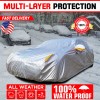 GLOWSPEED Full Car Cover for Outdoor Sun Dust Scratch Rain