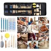 61-Piece Modelling Tool Set: Pottery Tool Clay Tool Set with
