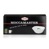 Technivorm Moccamaster 85025 Moccamaster White Paper Filters, Flat Bottom, 100
