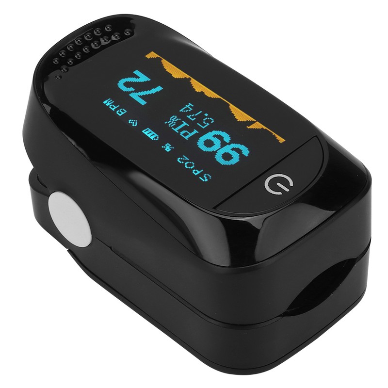 Fingertip Pulse Oximeter Blood Oxygen Saturation Pulse Rate Monitor Detector