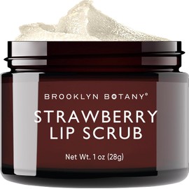 Brooklyn Botany- Exfoliante labial de 1 oz: humectante labial para labios secos y agrietados: exfoliante labial suave para labios secos y agrietados.