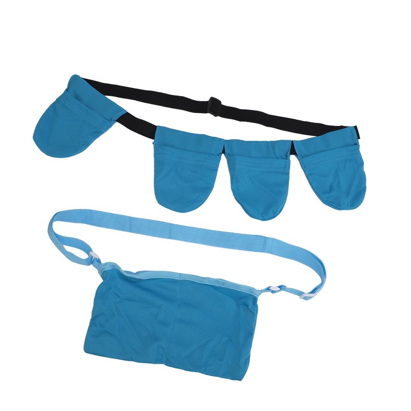 Blue Breast Surgery Drainage Bag Breathable Mastectomy Drain Holder with