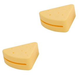 Minkissy 2pcs Makeup Sponge Holder Triangular Storage Case for Powder Portable and Ventilated Design for Travel Use for Organizing Beauty Tools